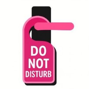 do not disturb